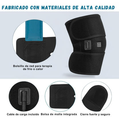 Rodillera Eléctrica con Calefacción