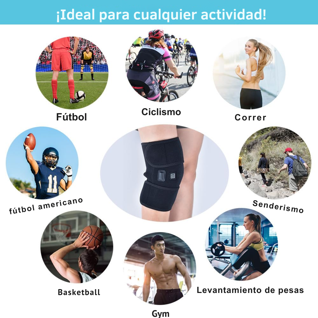Rodillera Eléctrica con Calefacción
