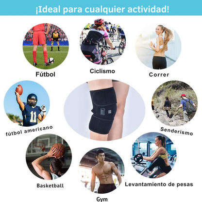 Rodillera Eléctrica con Calefacción